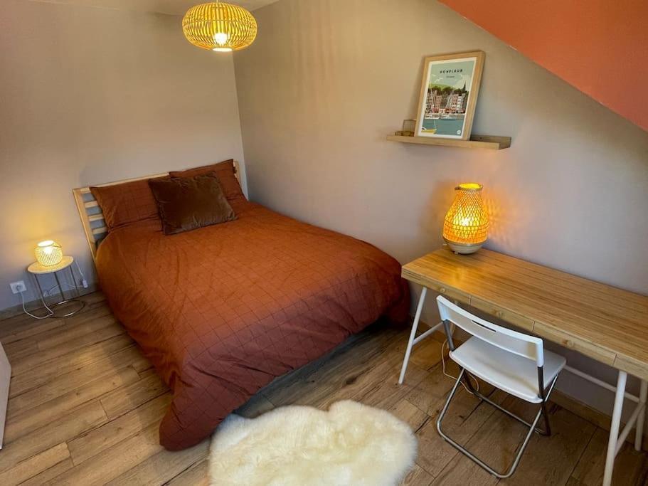 La Petite Ardoise - Maison Au Calme Pour 4 Pers Honfleur Zewnętrze zdjęcie